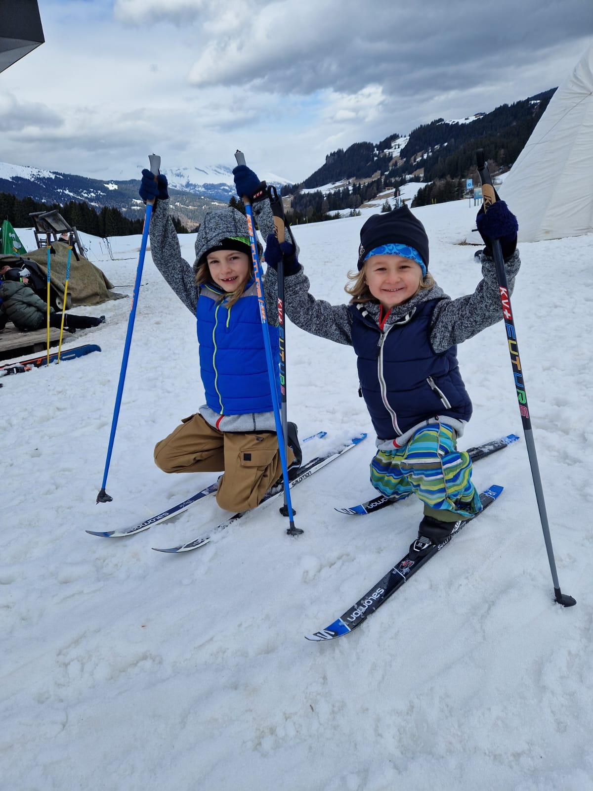 Langlaufen in der Schweiz - Graubünden - Lenzerheide - Parpan